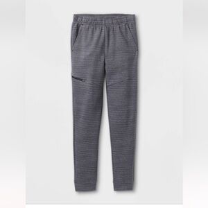 Boys' Zip Pocket Joggers - All in Motion - Dark Gray - Size XL (16)